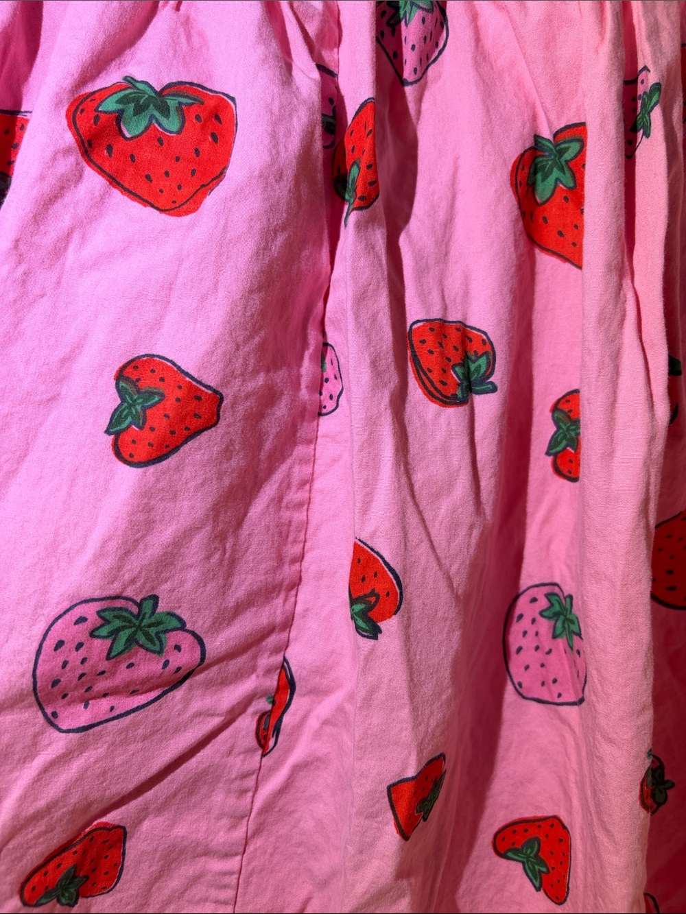 Strawberry Skirt w/ Pockets - Picture 2 of 5